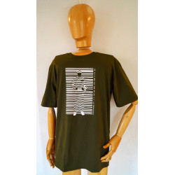 Baumwolle T-Shirt "Barcode"