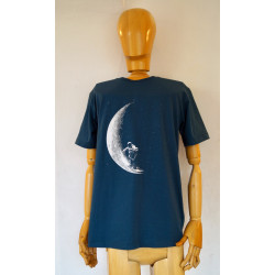 Baumwolle T-Shirt "Moonsurfer"