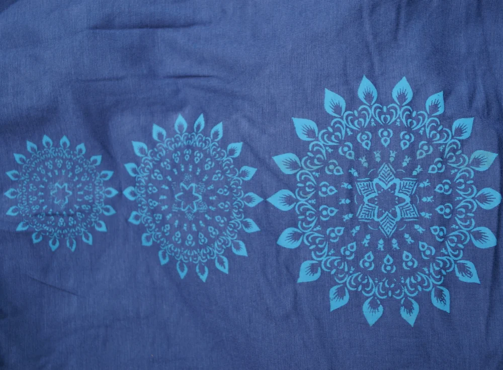 Top "Mandala" - grün / m/l