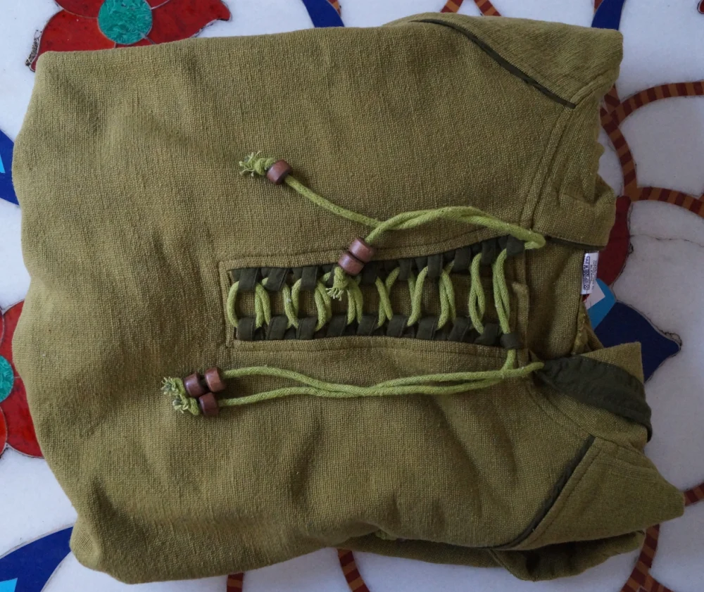 solider Pullover aus Baumwolle - petrol / m
