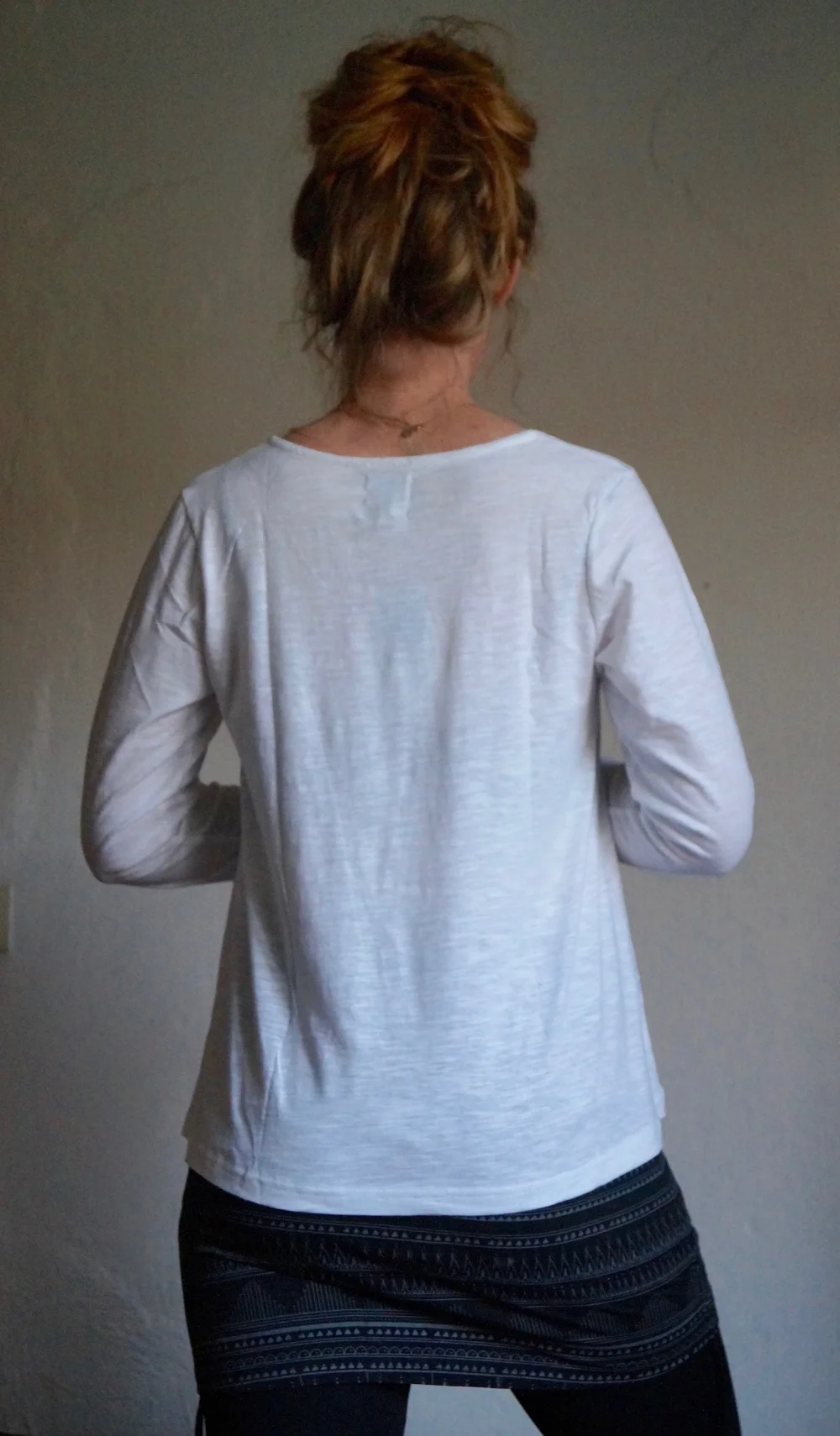 lockeres Langarm Shirt aus GOTS-zertifizierter Bio-Baumwolle