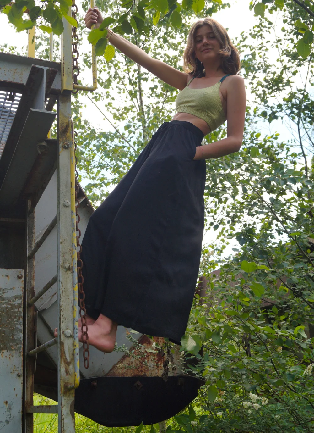 luftige, weite Sommerhose