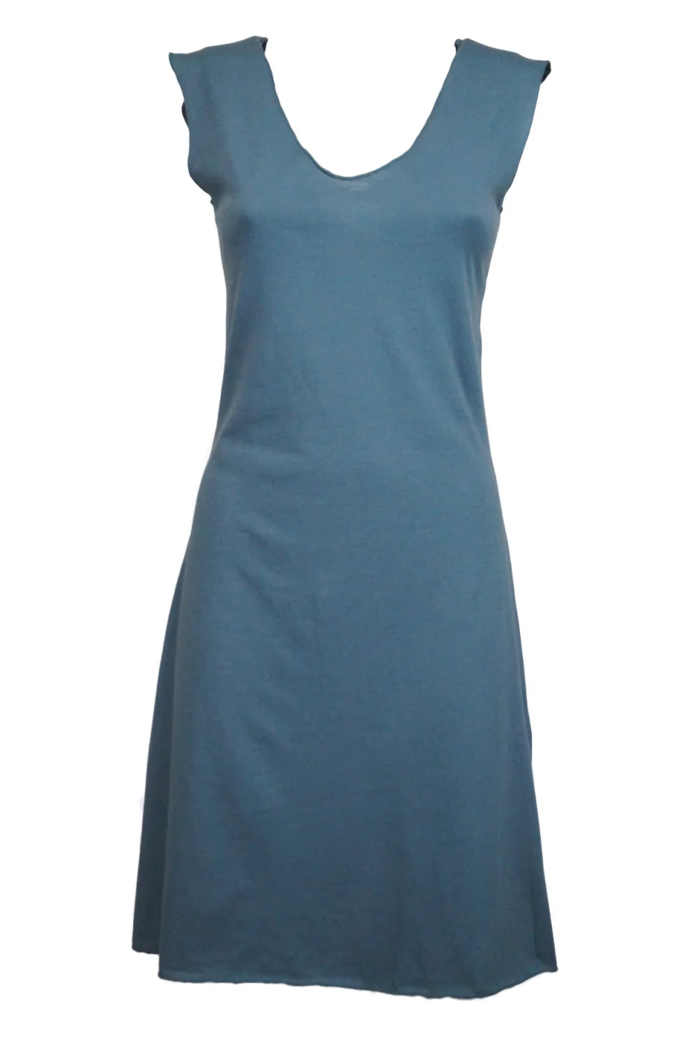 Schlichtes Kleid aus GOTS-zertifizierter Bio-Baumwolle - schwarz / medium
