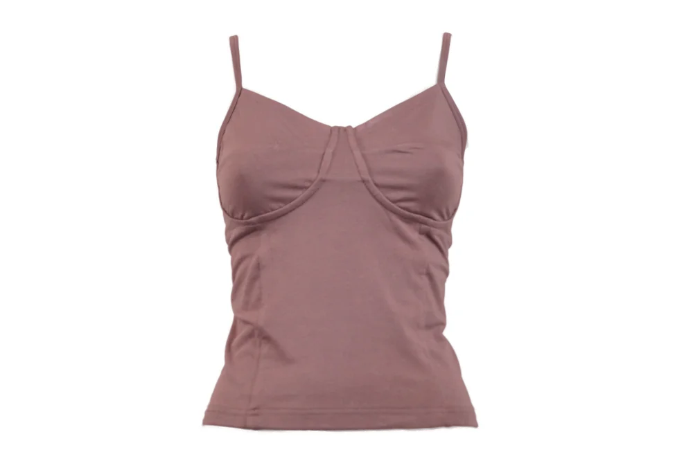 Top "Feminin" aus GOTS-zertifiziertem Bio-Baumwolljersey