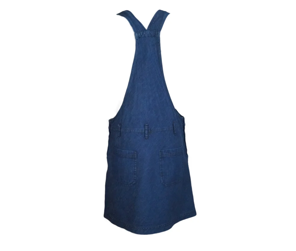 Jeans Latzkleid "Amy" - jeans / small