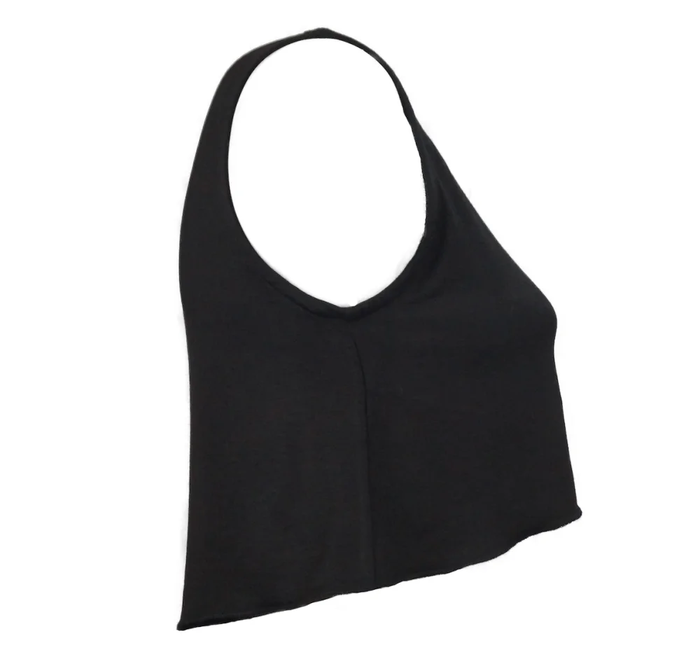 Crop-Top "Liz" - gelb / s/m