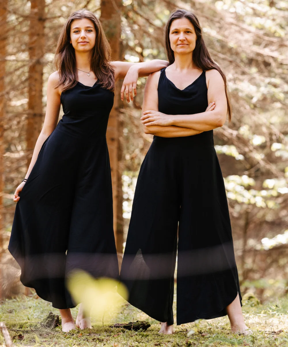 Jumpsuit "Fairydream" - schwarz / m/l
