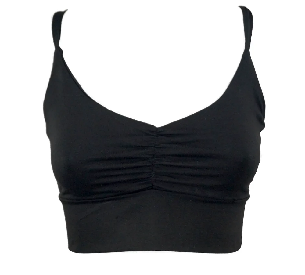 Organic Bra "Bhavana" aus GOTS-zertifizierter Bio-Baumwolle - grau / medium