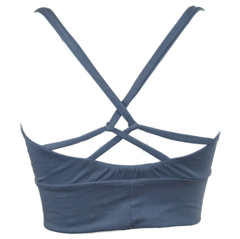 Organic Bra "Bhavana" aus GOTS-zertifizierter Bio-Baumwolle - grau / medium