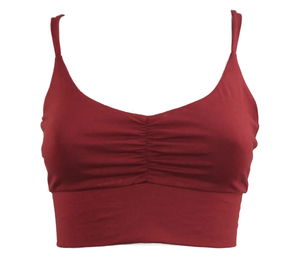 Organic Bra "Bhavana" aus GOTS-zertifizierter Bio-Baumwolle - grau / medium