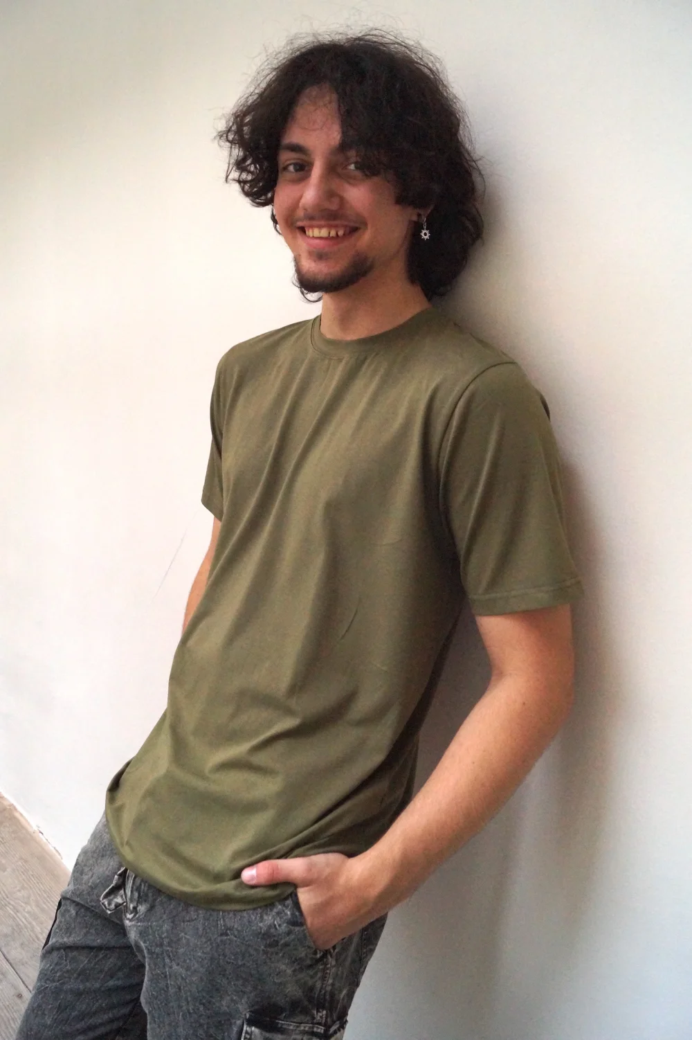Organic T-Shirt "Manhattan" aus GOTS zertifizierter Biobaumwolle - schwarz / medium