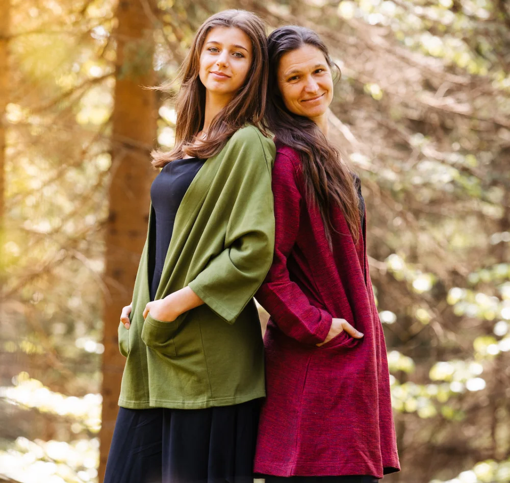 Baumwolljacke "Cloud" - olive / s/m