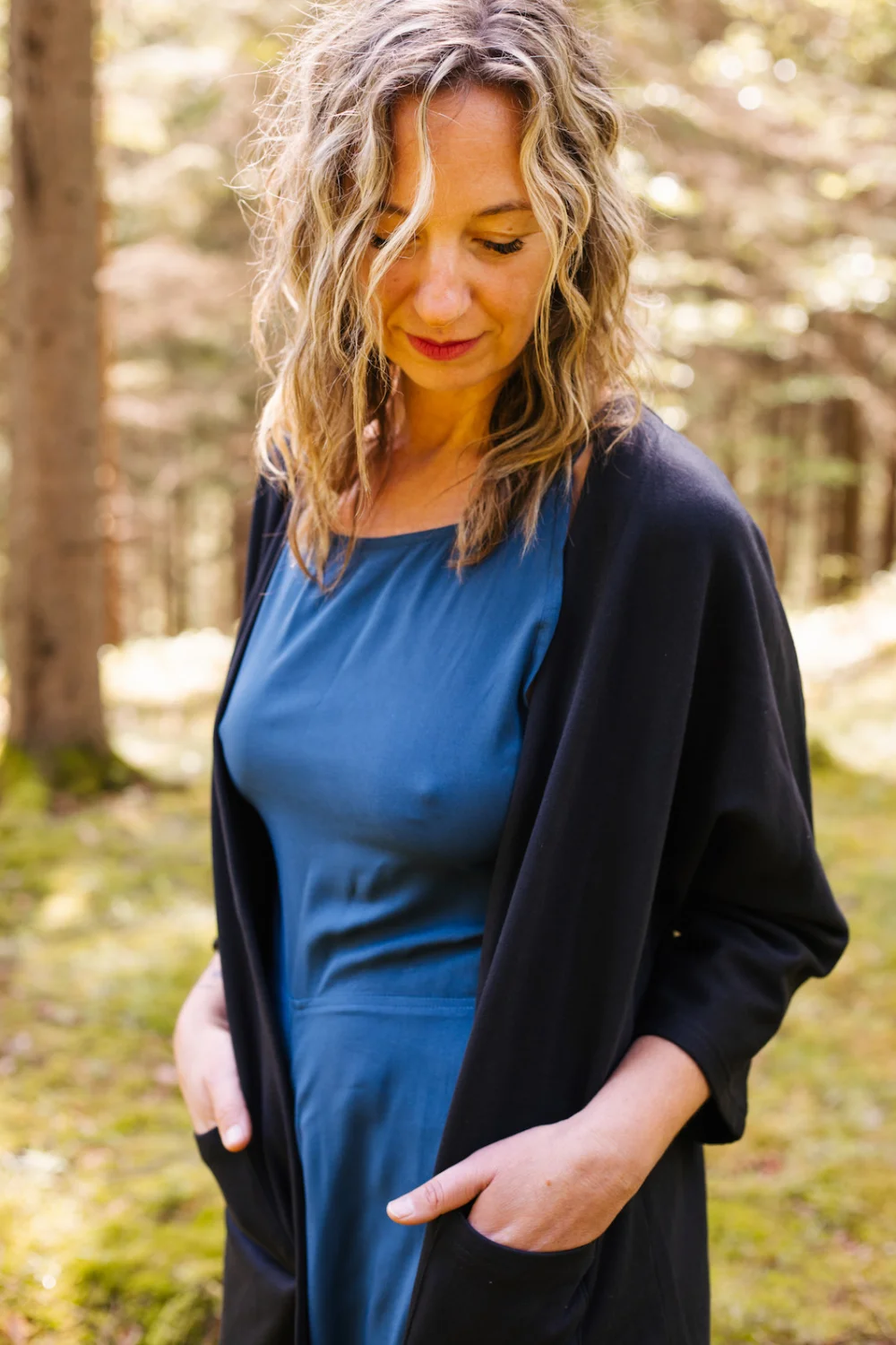 Baumwolljacke "Cloud" - olive / s/m
