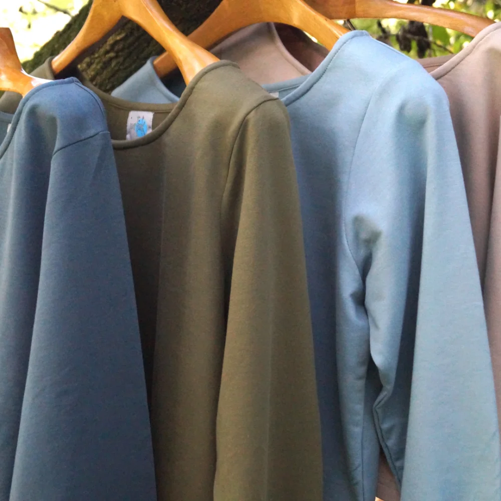 Organic Crop-Shirt "Nova" aus GOTS zertifizierter Bio-Baumwolle - beige / small