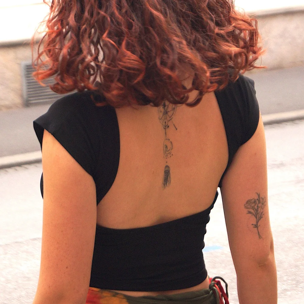 Top "Backless" aus GOTS-zertifizierter Bio-Baumwolle
