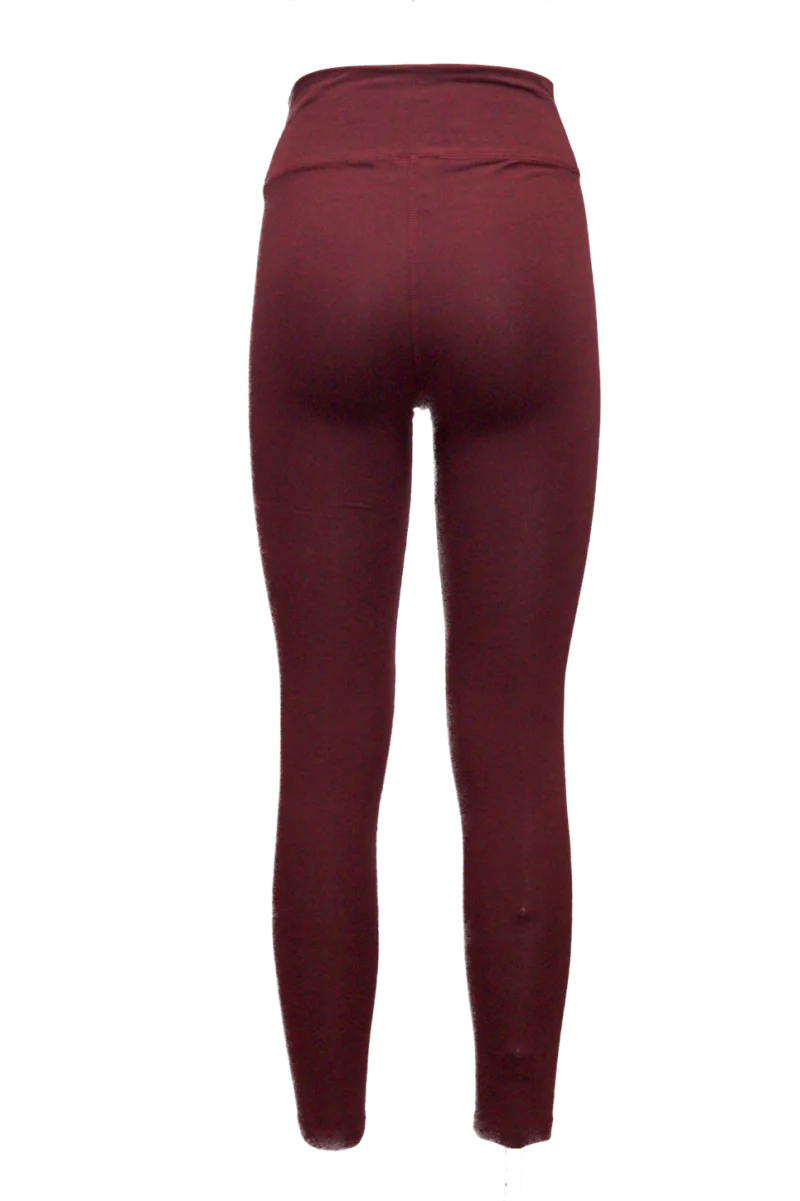 Leggings "Flow" aus GOTS-zertifizierter Bio-Baumwolle - blau gemustert / small