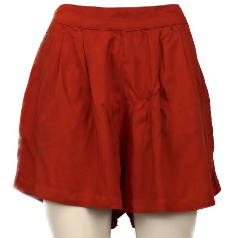 Kurze Hose aus ECOVERO™ Viscose - grün / m/l