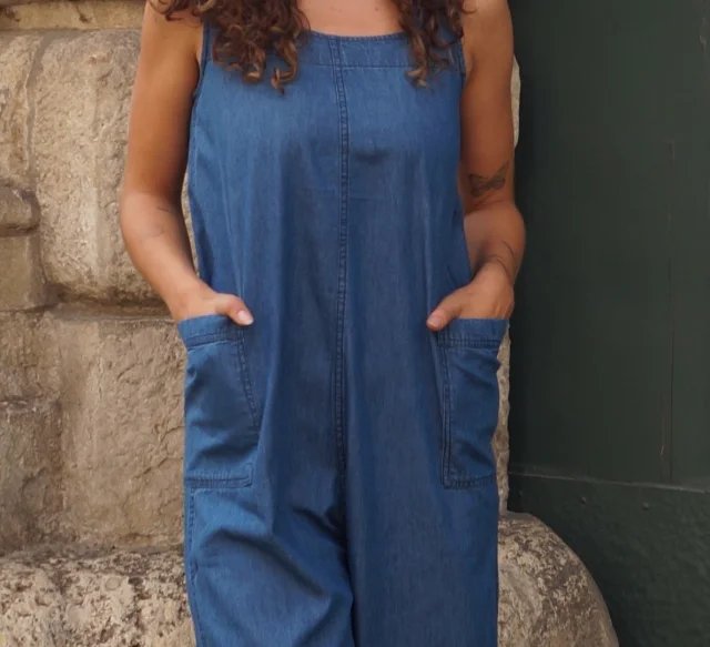 Jumpsuit "Abba" - jeans / m/l