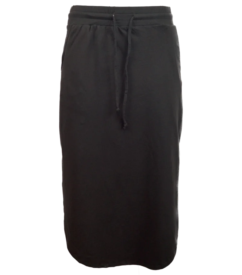 Midirock "Urban" aus GOTS-zertifizierter Bio-Baumwolle - olive / large