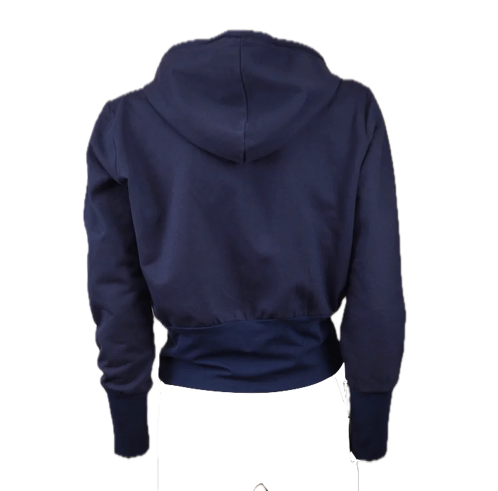 Baumwoll-Hoodie aus GOTS zertifizierter Biobaumwolle - dunkelblau / medium