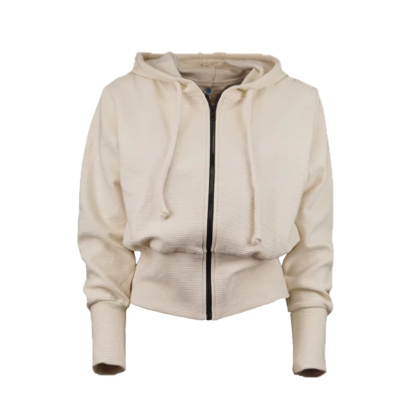 Cord Hoodie aus GOTS-zertifizierter Bio-Baumwolle - curry / large
