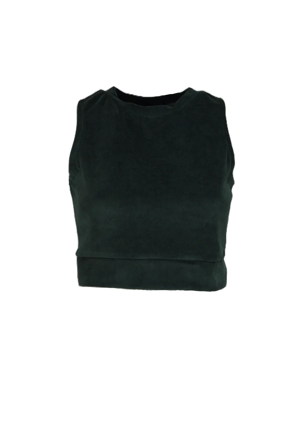 Pullunder "Anouschka" aus weichem Nicki Samt - blau / small