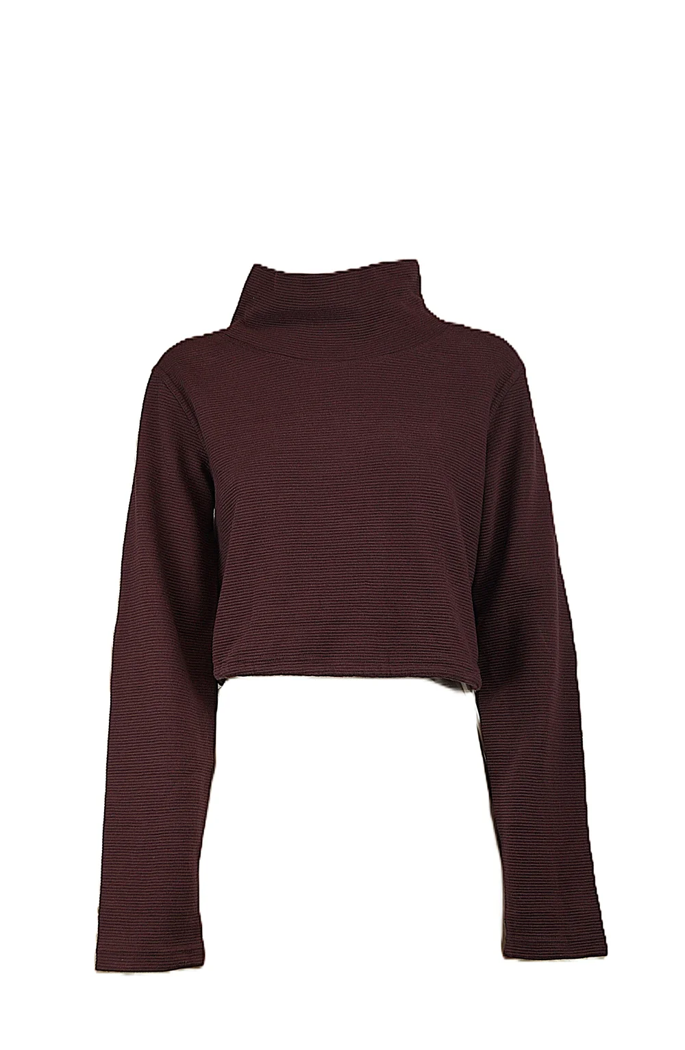 Cord Pullover "Avignon" aus GOTS-zertifizierter Bio-Baumwolle - braun / medium