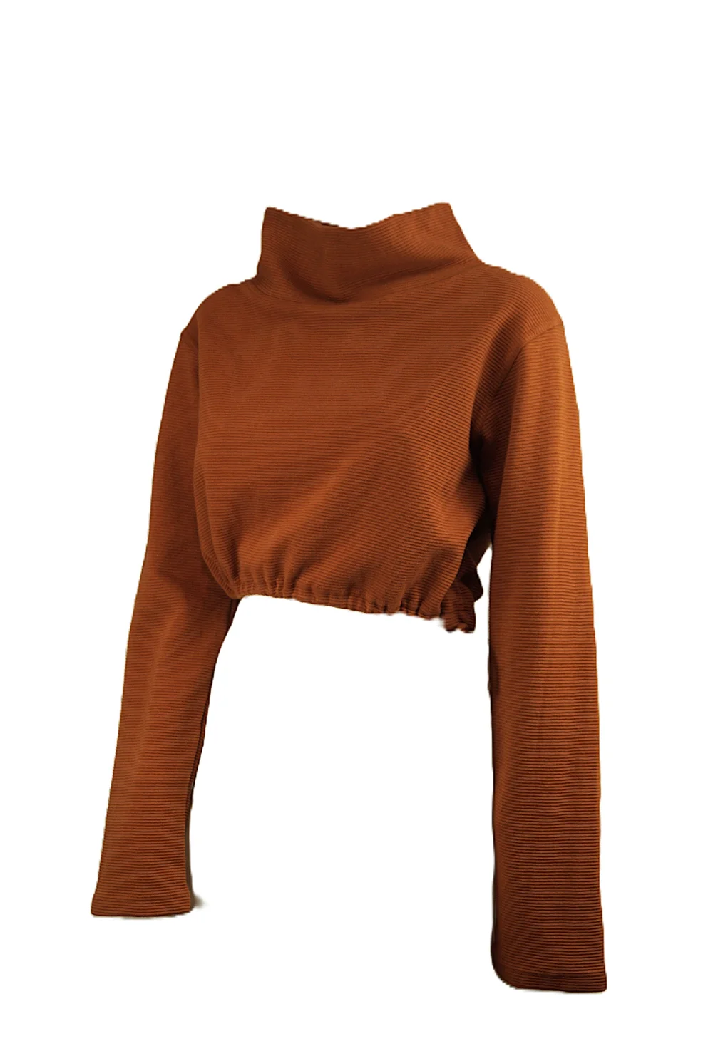 Cord Pullover "Avignon" aus GOTS-zertifizierter Bio-Baumwolle - braun / medium