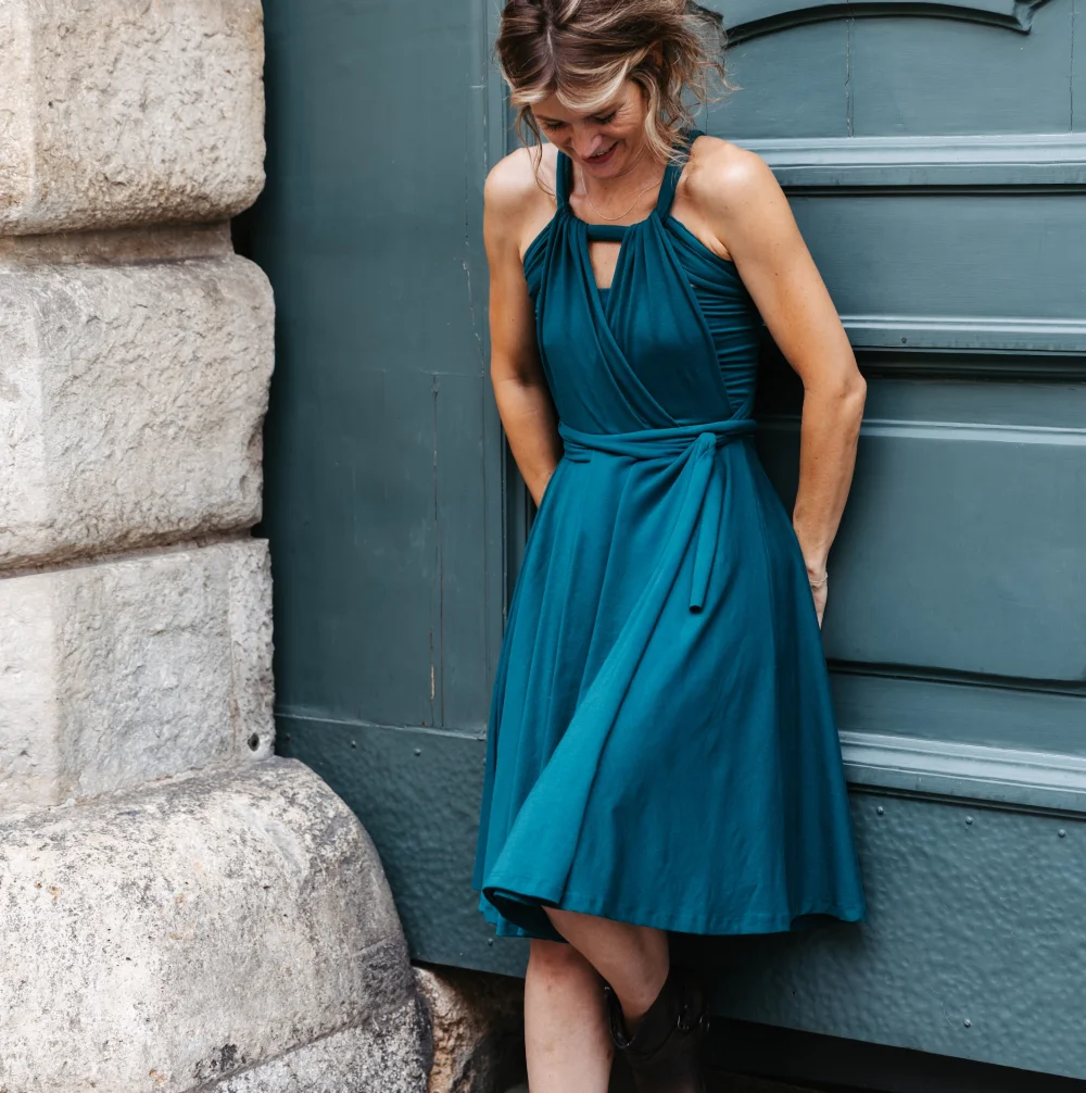 Infinity Dress "Paris" aus GOTS-zertifizierter Bio-Baumwolle