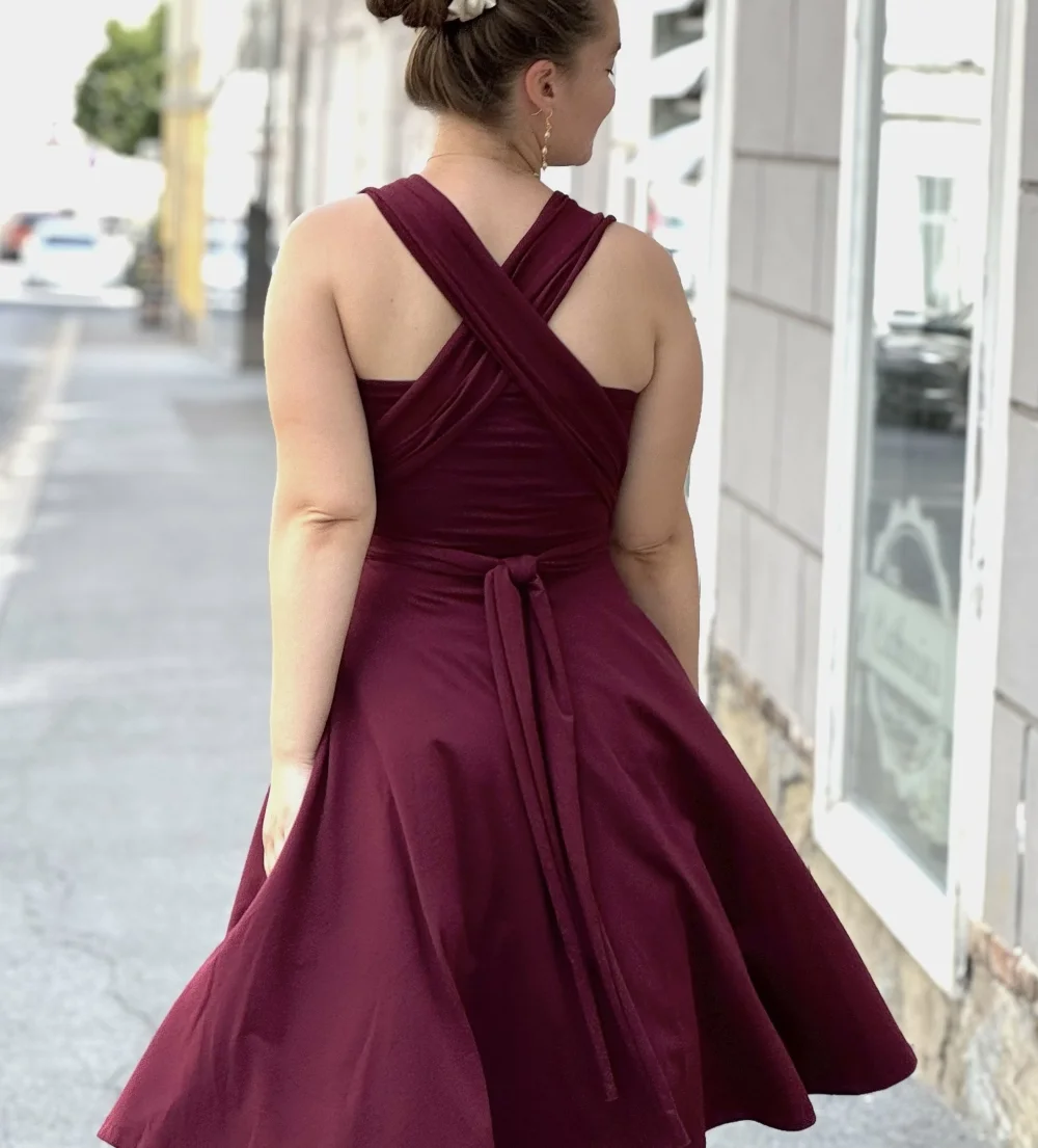 Infinity Dress "Paris" aus GOTS-zertifizierter Bio-Baumwolle