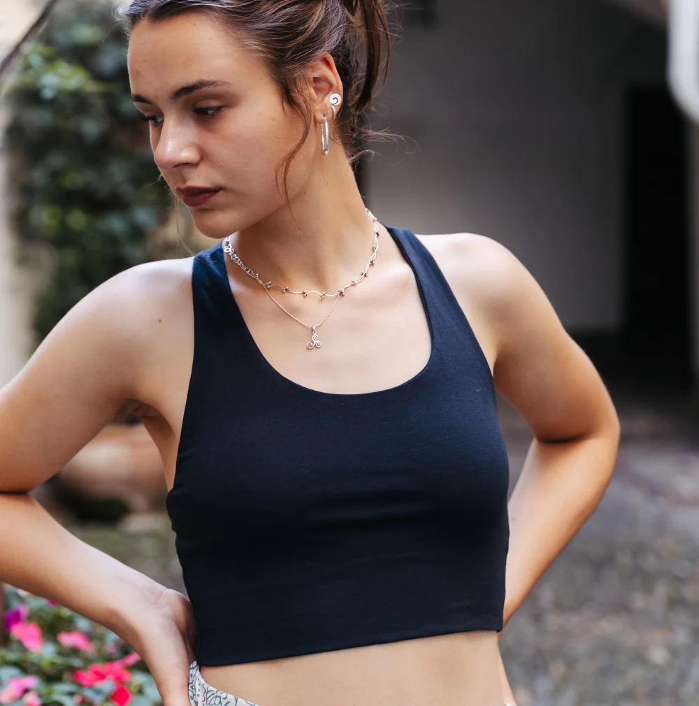 Yoga Top "Francis" aus GOTS-zertifizierter Bio-Baumwolle