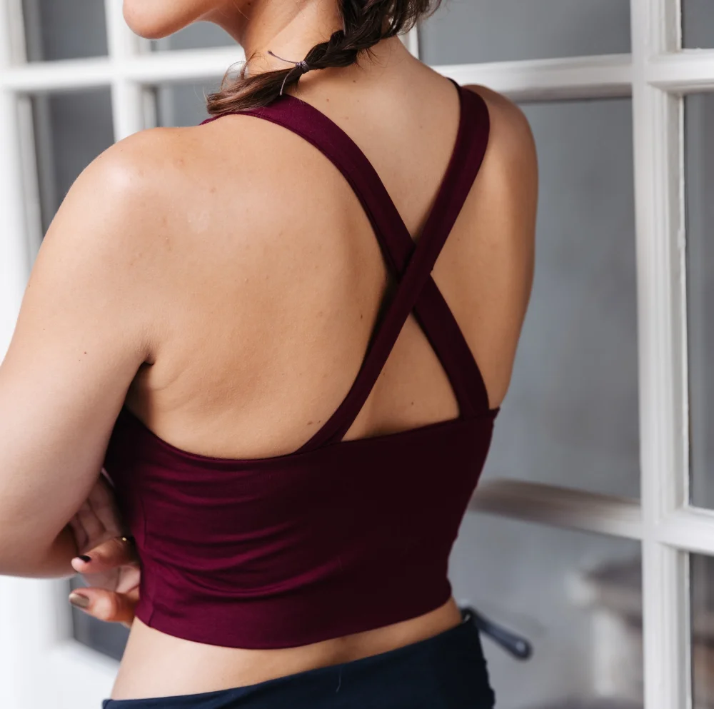 Yoga Top "Francis" aus GOTS-zertifizierter Bio-Baumwolle