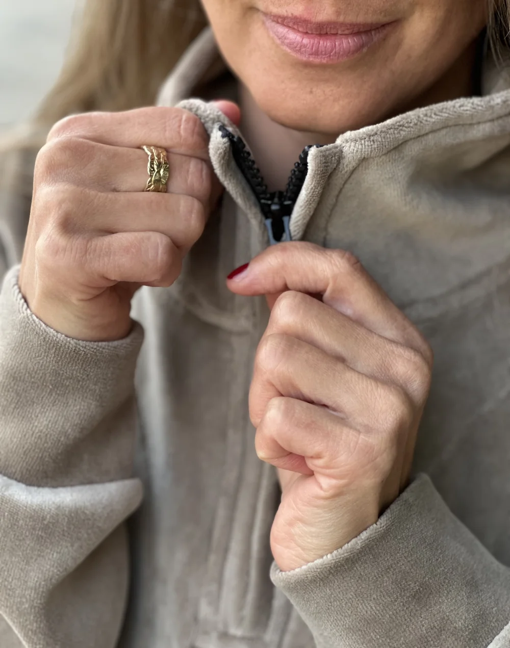 Crop Pullover "Cozy 70's"